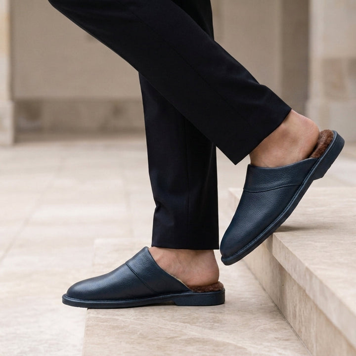 Men's Slip-On Mule Slippers