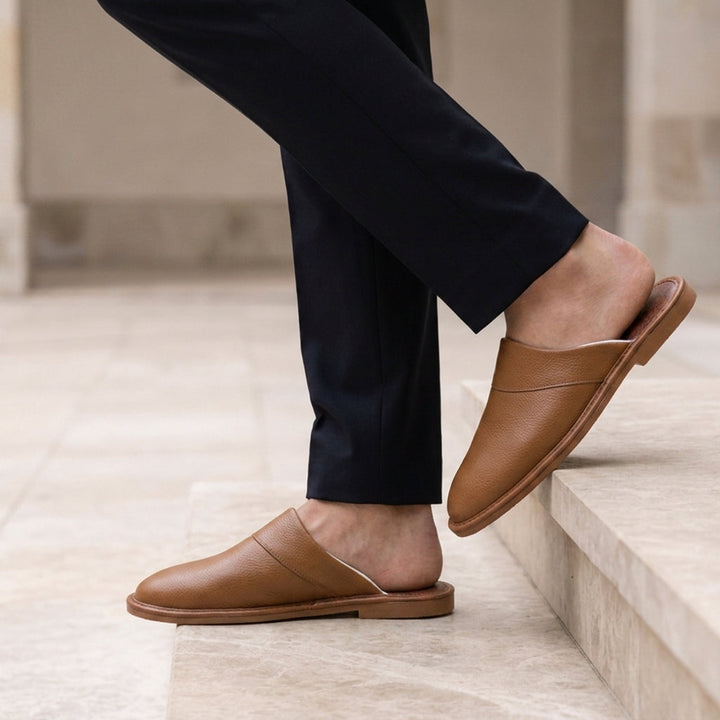 Men's Slip-On Mule Slippers