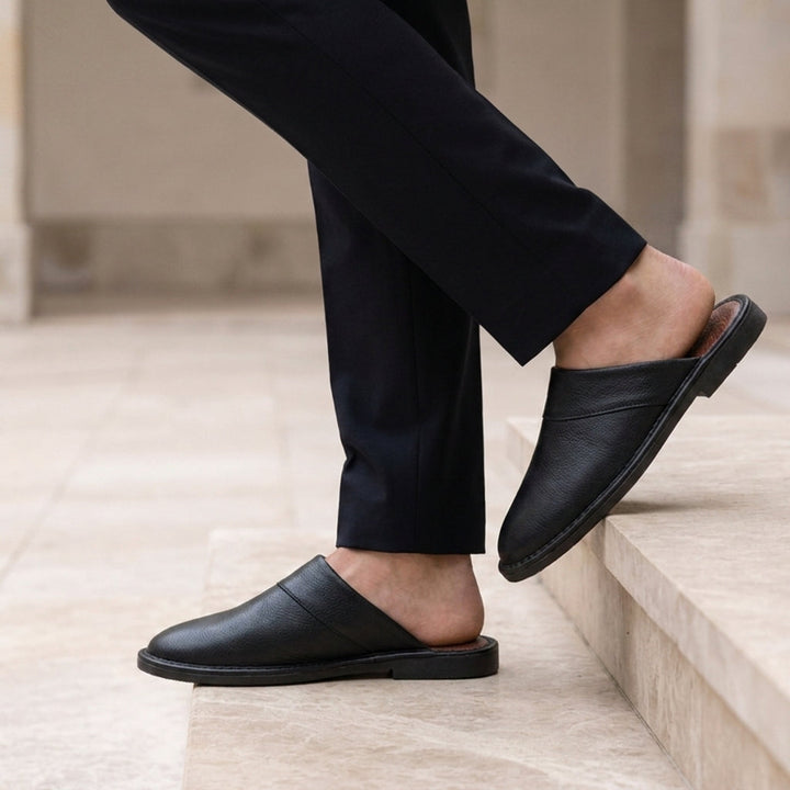 Men's Slip-On Mule Slippers