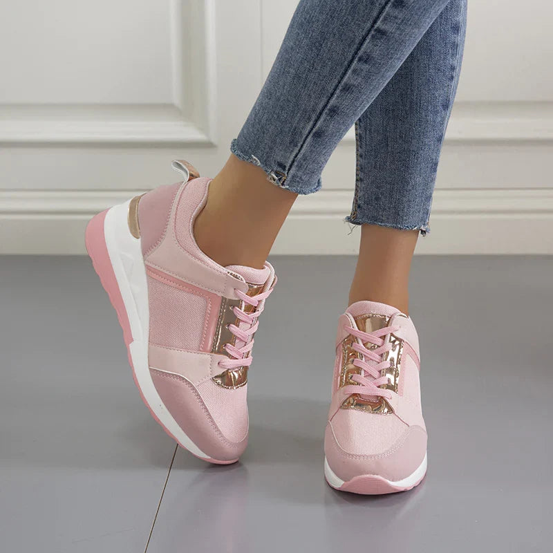 Women's Orthopaedic Wedge Sneakers with Arch Support