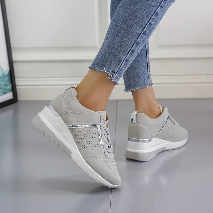 Women's Orthopaedic Wedge Sneakers with Arch Support
