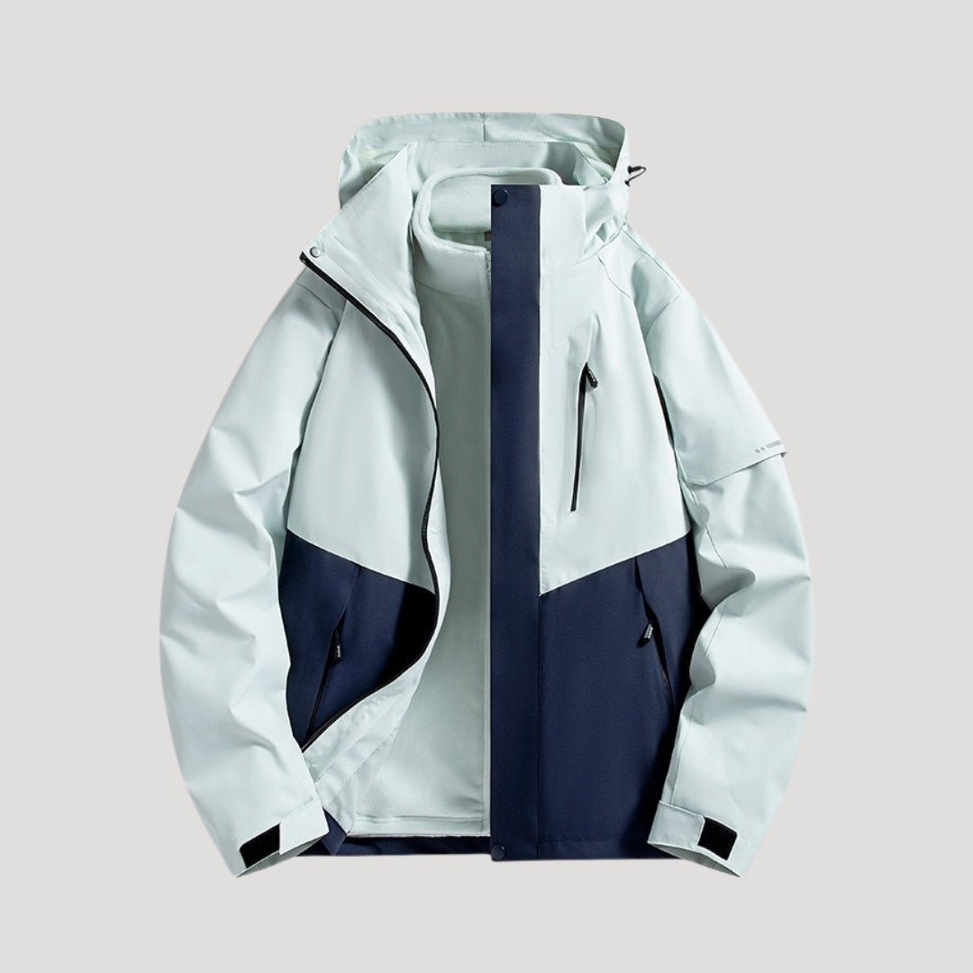 Landon | Hooded Waterproof Outdoor Jacket with Zip Pockets