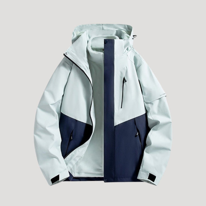 Landon | Hooded Waterproof Outdoor Jacket with Zip Pockets