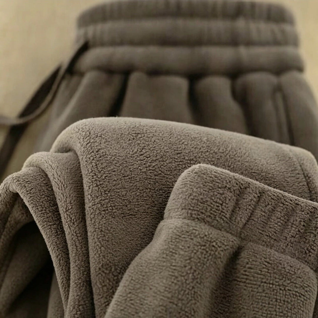 Women's Fleece Joggers with Elastic Waistband