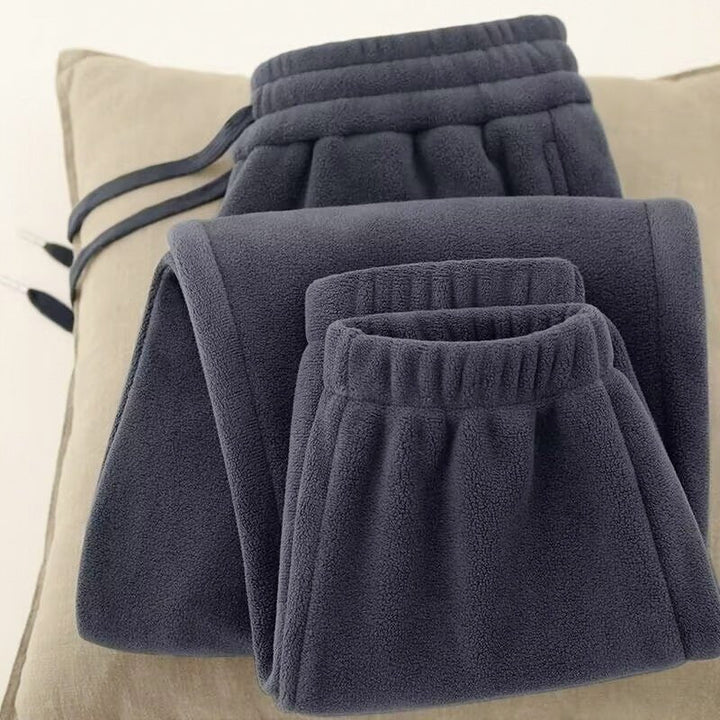 Women's Fleece Joggers with Elastic Waistband