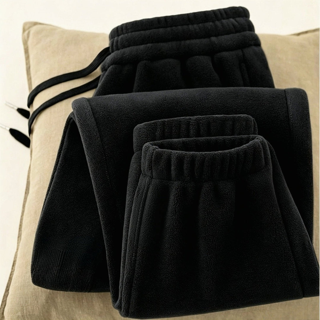 Women's Fleece Joggers with Elastic Waistband