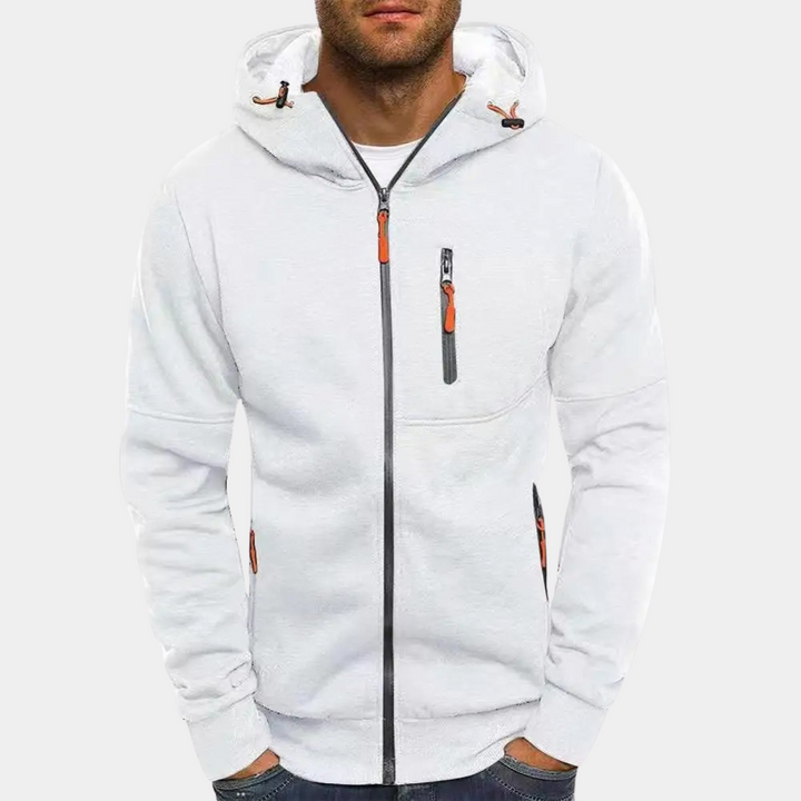 Men's Full Zip Hoodie in a Relaxed Fit