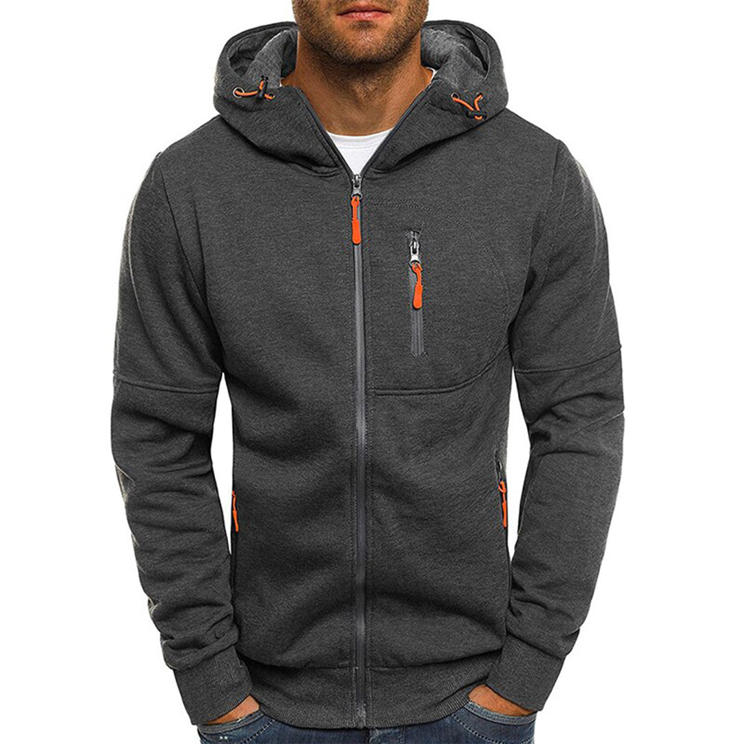 Men's Full Zip Hoodie in a Relaxed Fit