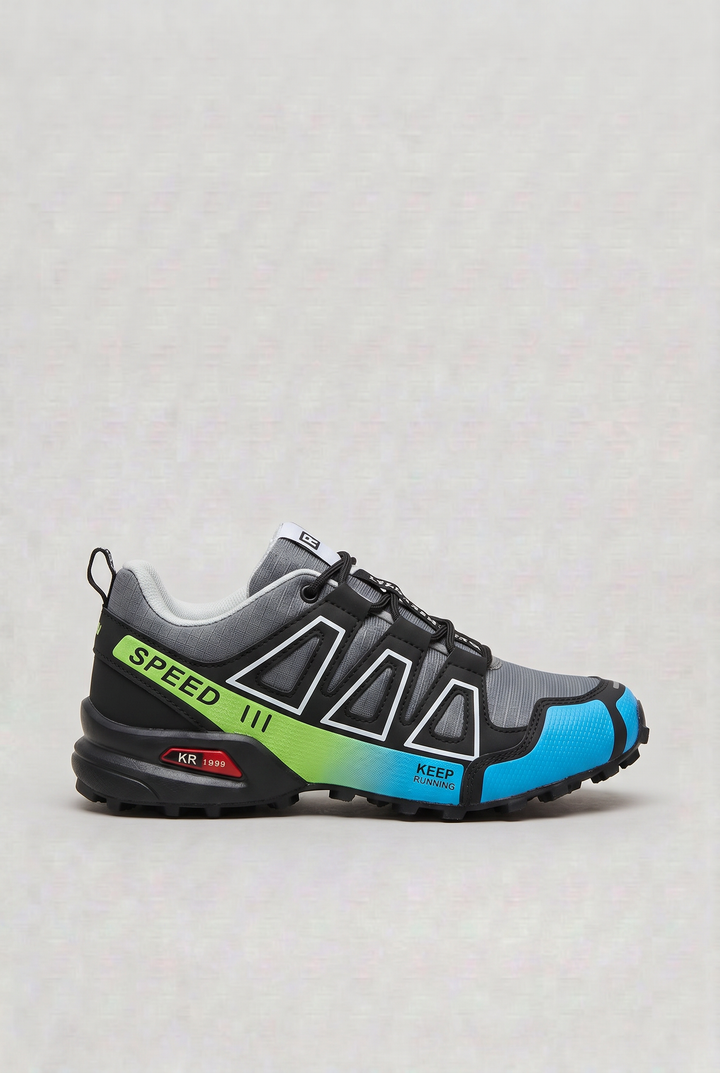 Men's Outdoor Running Trainers with Non-Slip Outsole