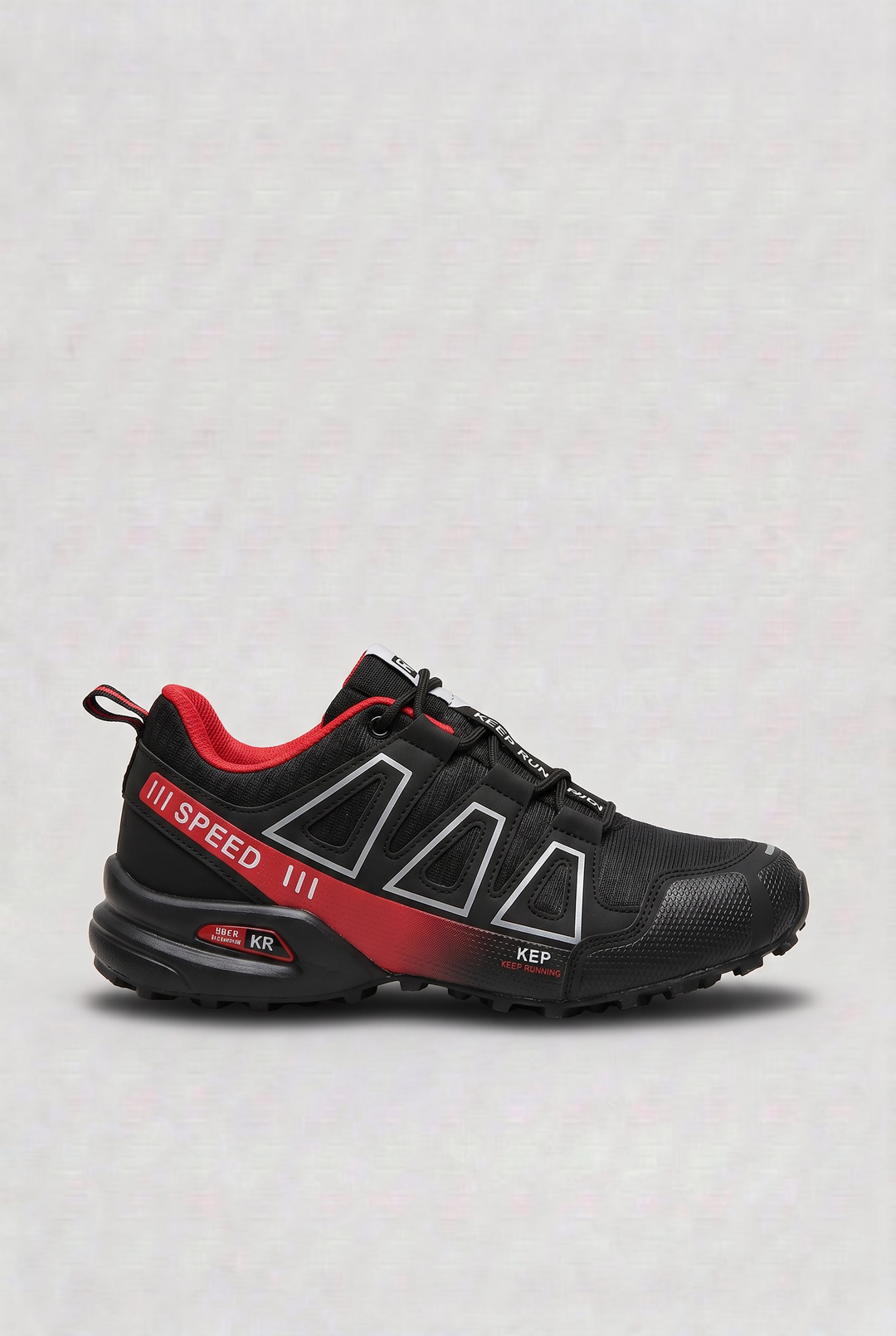 Men's Outdoor Running Trainers with Non-Slip Outsole
