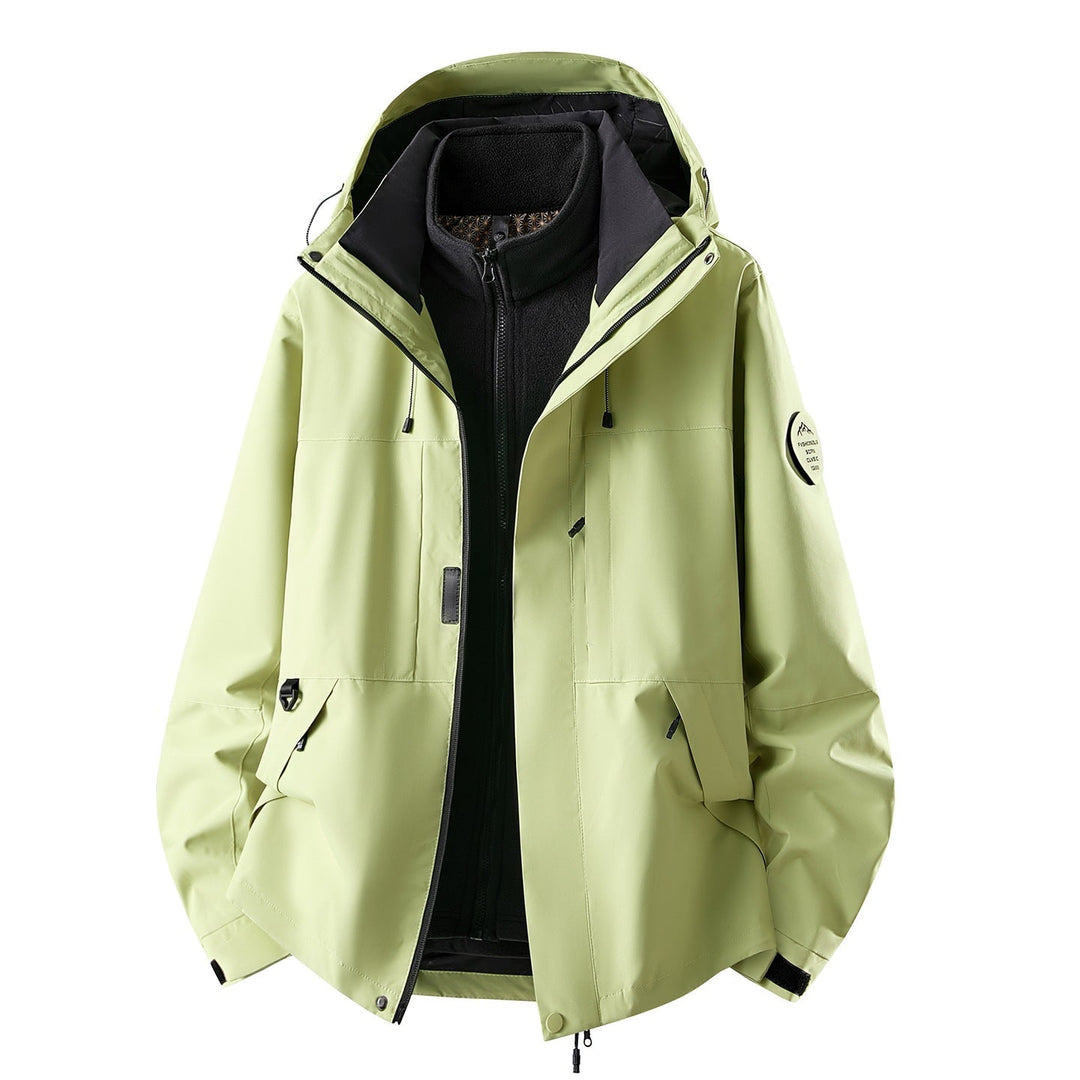 Women's 3-in-1 Waterproof Jacket with Removable Fleece Liner