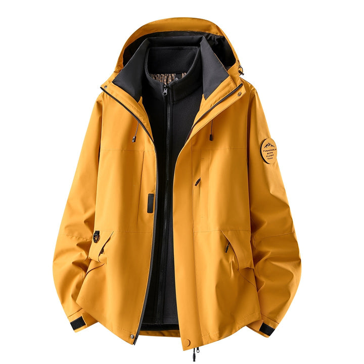 Women's 3-in-1 Waterproof Jacket with Removable Fleece Liner