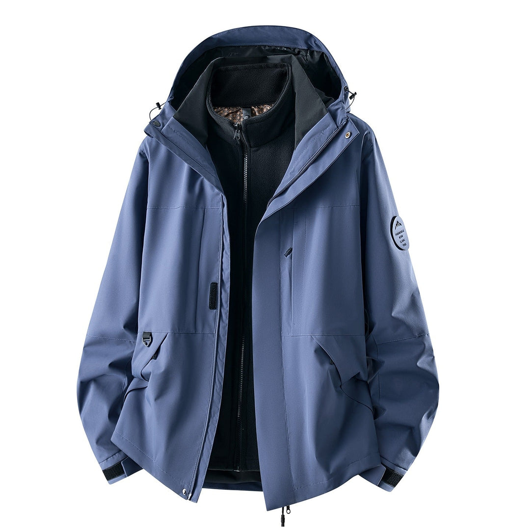 Women's 3-in-1 Waterproof Jacket with Removable Fleece Liner