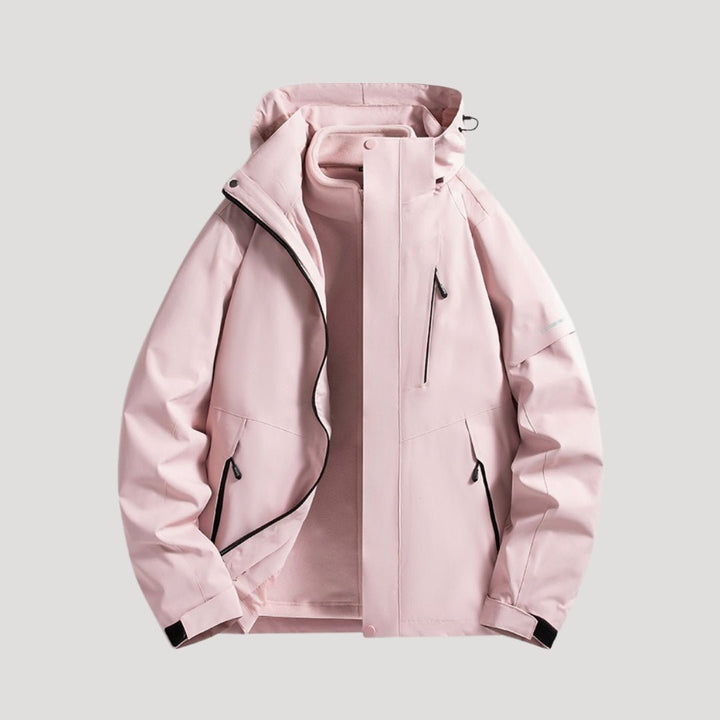 Landon | Hooded Waterproof Outdoor Jacket with Zip Pockets