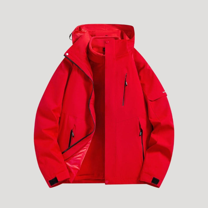 Landon | Hooded Waterproof Outdoor Jacket with Zip Pockets