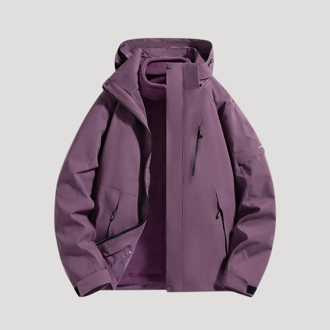 Landon | Hooded Waterproof Outdoor Jacket with Zip Pockets