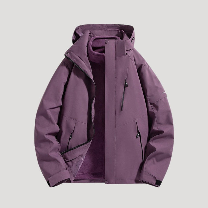 Landon | Hooded Waterproof Outdoor Jacket with Zip Pockets