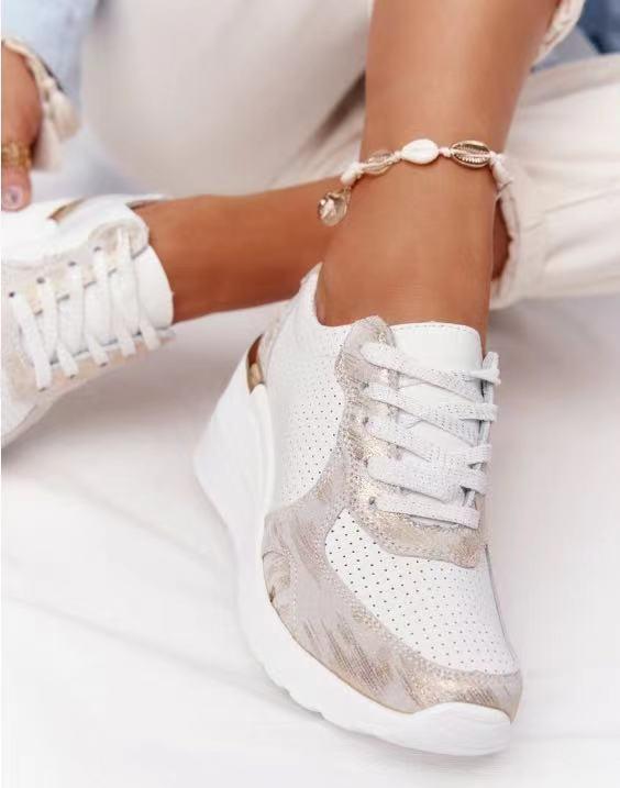 Women's Orthopaedic Wedge Sneakers with Arch Support
