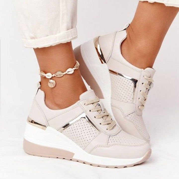 Women's Orthopaedic Wedge Sneakers with Arch Support