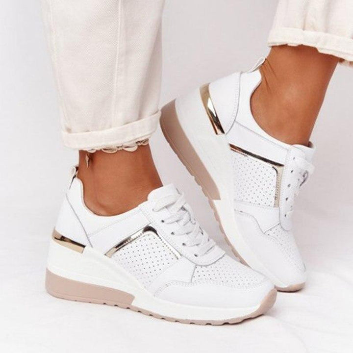 Women's Orthopaedic Wedge Sneakers with Arch Support