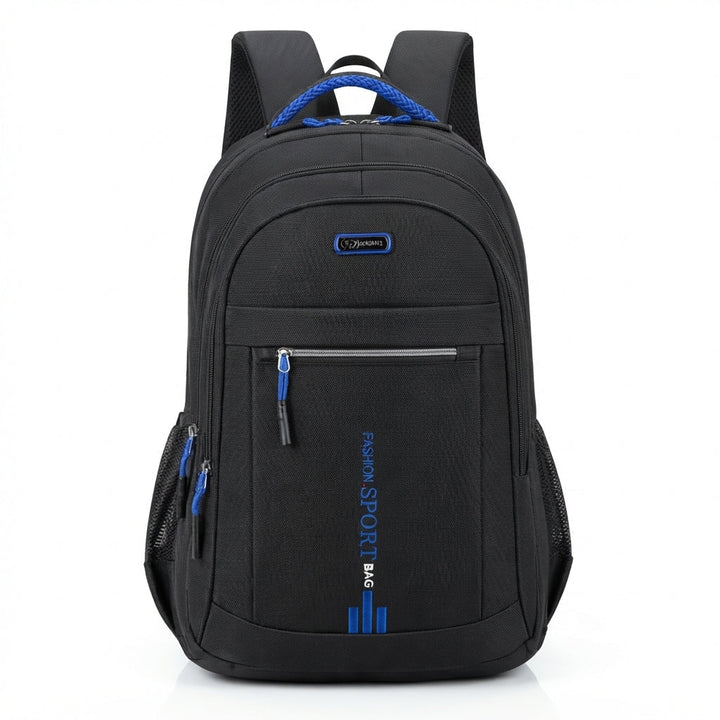 Men's Water-Resistant Laptop Backpack with Mesh Side Pockets