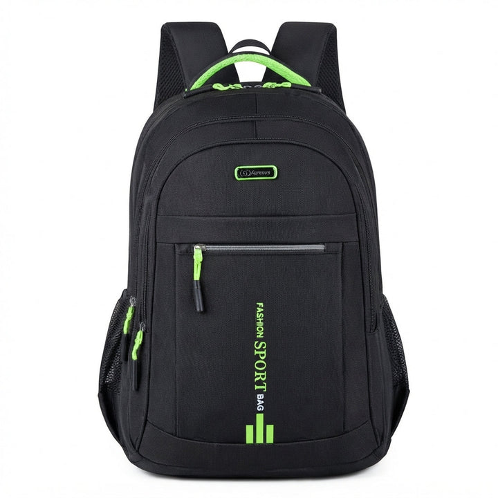 Men's Water-Resistant Laptop Backpack with Mesh Side Pockets