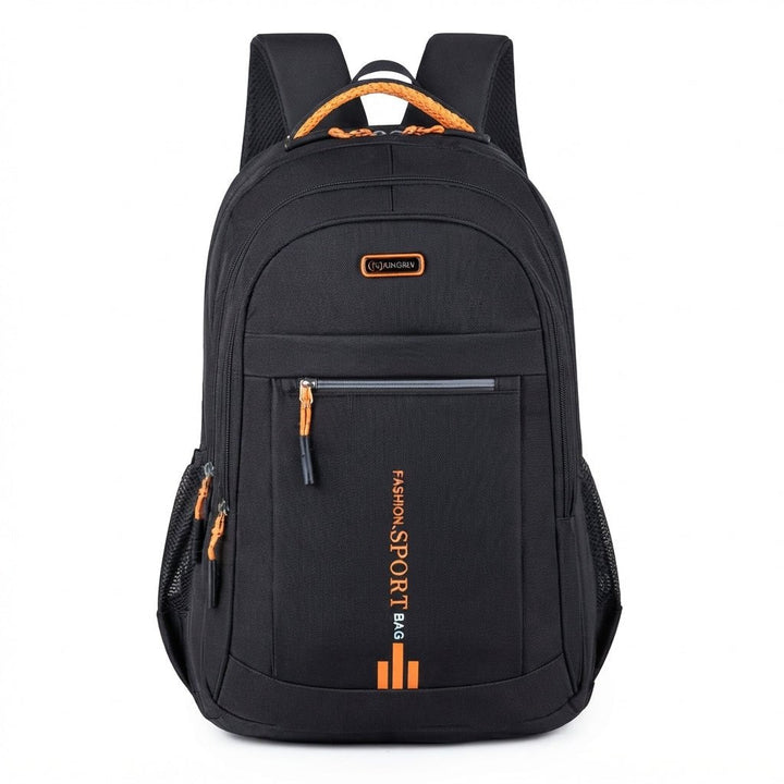Men's Water-Resistant Laptop Backpack with Mesh Side Pockets