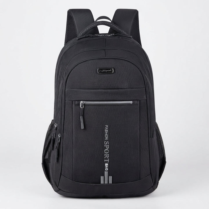 Men's Water-Resistant Laptop Backpack with Mesh Side Pockets