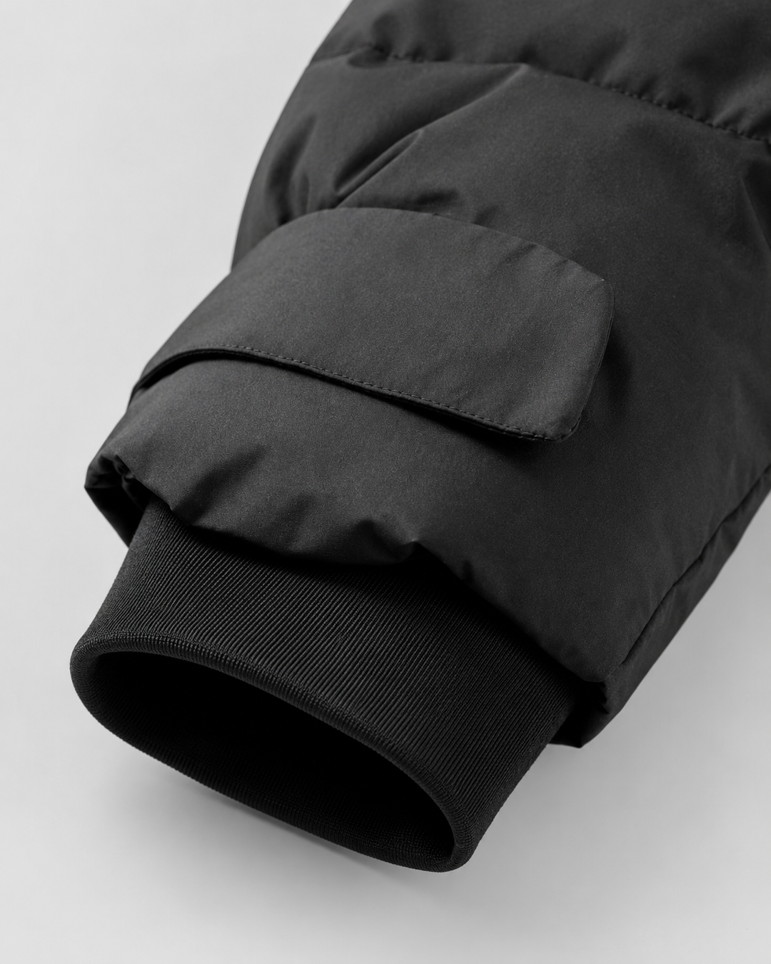 Women's Belted Puffer Jacket with Detachable Hood